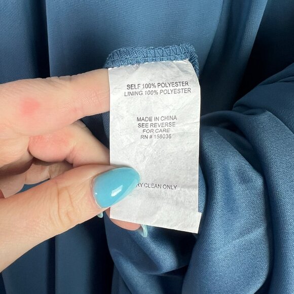 NWT Birdy Grey Gwennie Dress Chiffon Twilight Bridesmaid Size Small S NEW - Picture 16 of 16